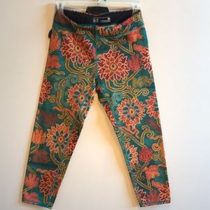 BURTON Luxmore AK Fleece lined floral leggings M